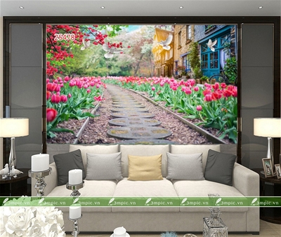 tranh dán tường 3d;tranh dán tường hiện đại