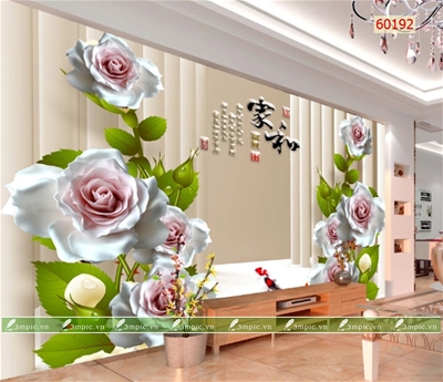 Tranh dán tường Hoa 3d;Tranh dán tường đẹp;Tranh 3d đẹp ;Tranh đẹp;Tranh dán tường 3d phòng khách;Tranh dán tường 3d hiện đại;Tranh dán tường phong thuỷ;Tranh dán tường phòng khách;tranh dán tường đẹp nhất;