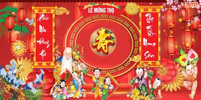 TRANH MỪNG THỌ