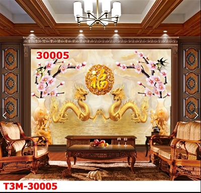 tranh dán tường 3D phòng khách; Tranh Rồng; tranh Công Phượng 3D; tranh dán tường 3D; tranh dán tường 3D đẹp; bán file tranh cung cấp file tranh; 3mpic.vn