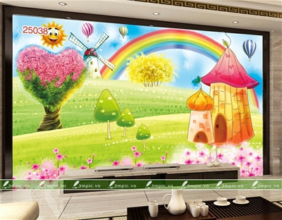 Tranh dán Tường 3D phòng khách; Tranh Hoạt Hình Trẻ Em; Tranh dán Tường sơn thủy 3D; Tranh dán Tường 3D đẹp; bán bán file tranh cung cấp file tranh;3mpic.vn
