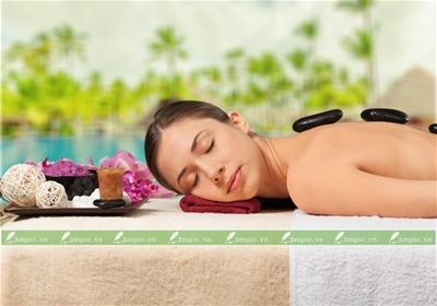 tranh dán tường 3D phòng khách; Tranh SPA; tranh dán tường sơn thủy 3D; tranh dán tường 3D; tranh dán tường 3D đẹp; bán file tranh cung cấp file tranh; 3mpic.vn