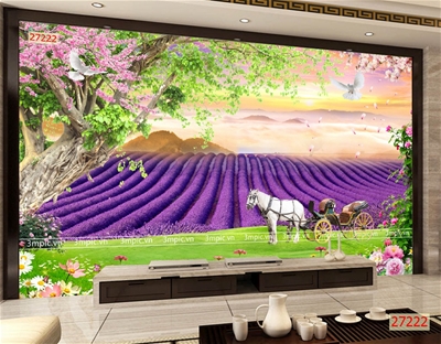 tranh dán tường 3D phòng khách; tranh 3D; tranh 3D đẹp; 3mpic.vn