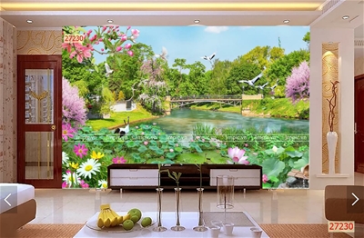 tranh 3D phong cảnh; tranh 3D sơn thuỷ; tranh 3D; tranh 3D đẹp; 3mpic.vn