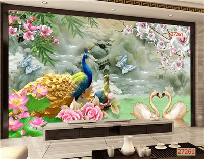 tranh dán tường 3D phòng khách;tranh dán tường 3D; tranh dán tường 3D đẹp; 3mpic.vn